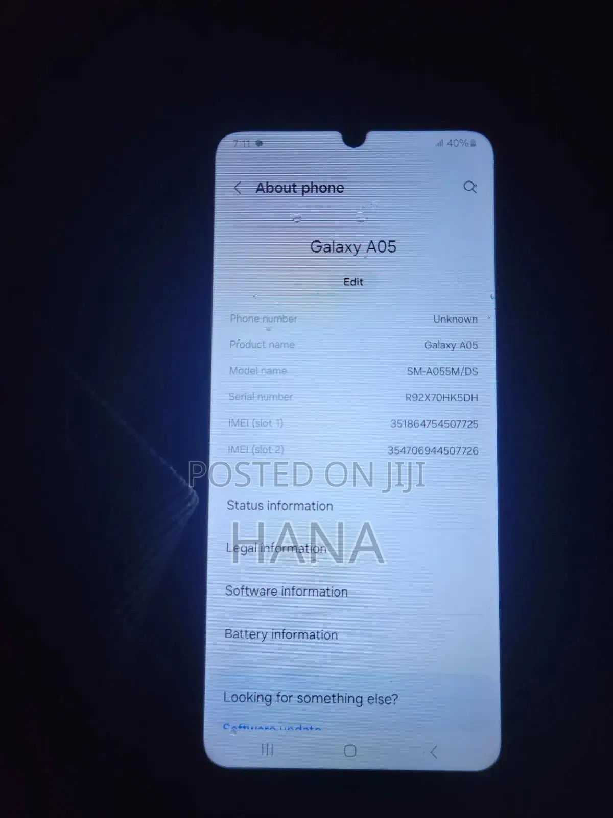 Samsung Galaxy A05 64 GB White
