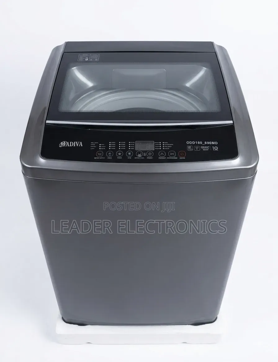 Madiva Full Automatic Washing Machine 18KG – Large Capacity | 10-Year