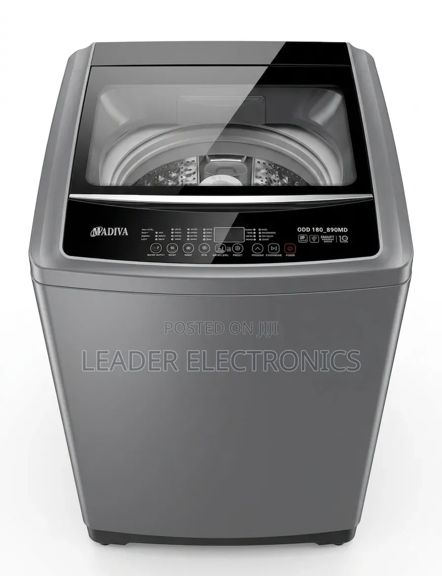 Madiva Full Automatic Washing Machine 18KG – Large Capacity | 10-Year