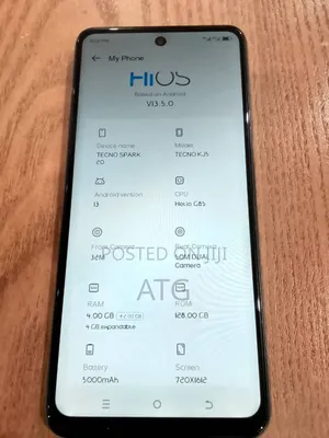 Tecno Spark 20 128 GB Blue