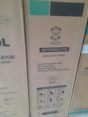 West Refrigerator Model WST 4100SS Quality Coolr Sistem New 2026 Model