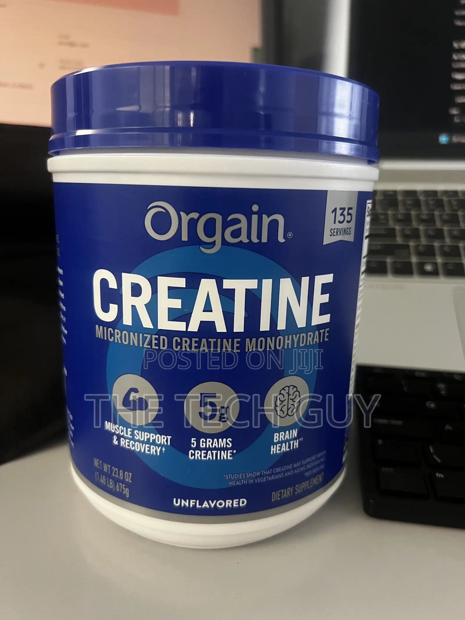 Creatine Monohydrate 135 Servings From USA