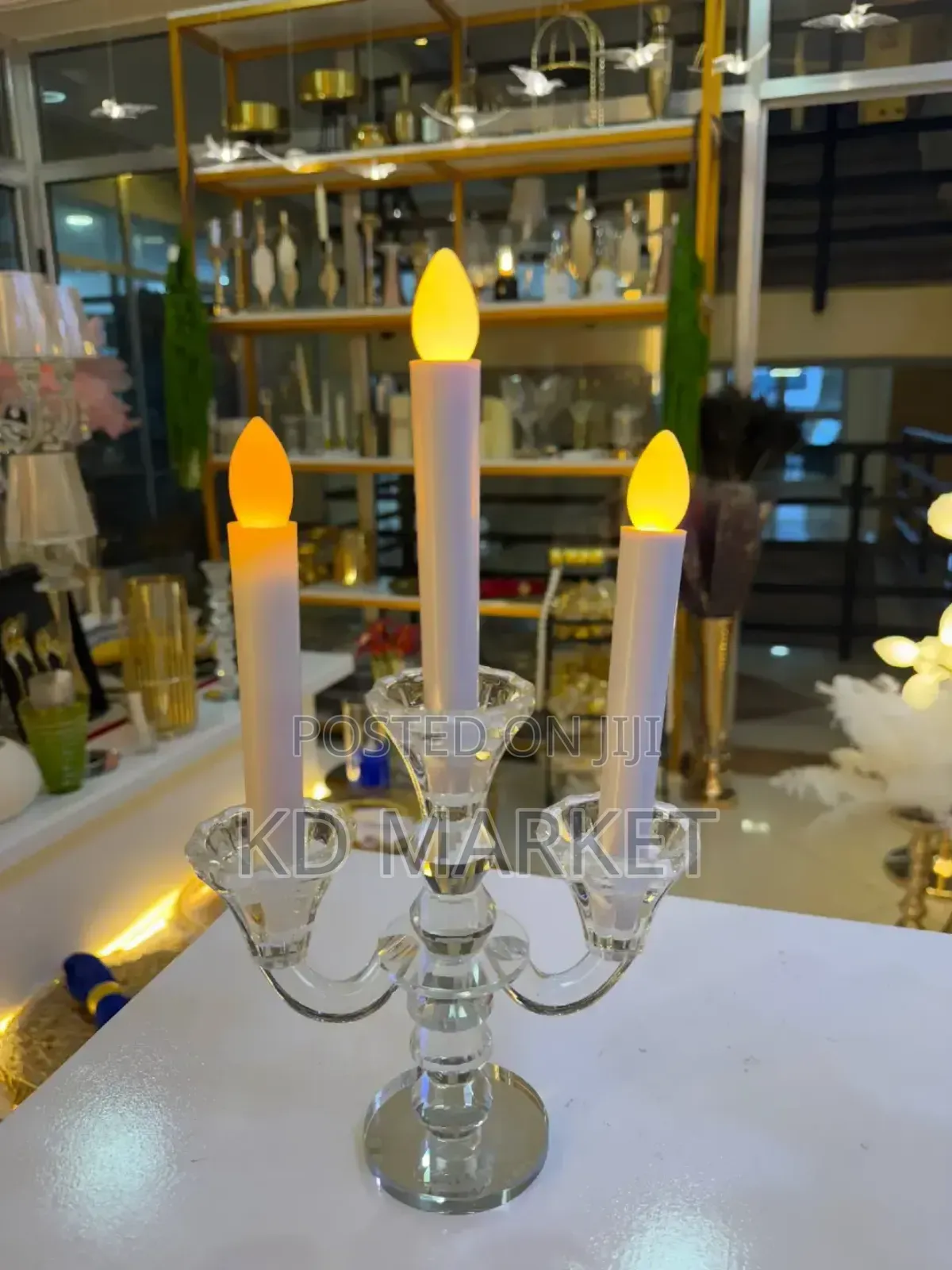 Led Candles With Stand