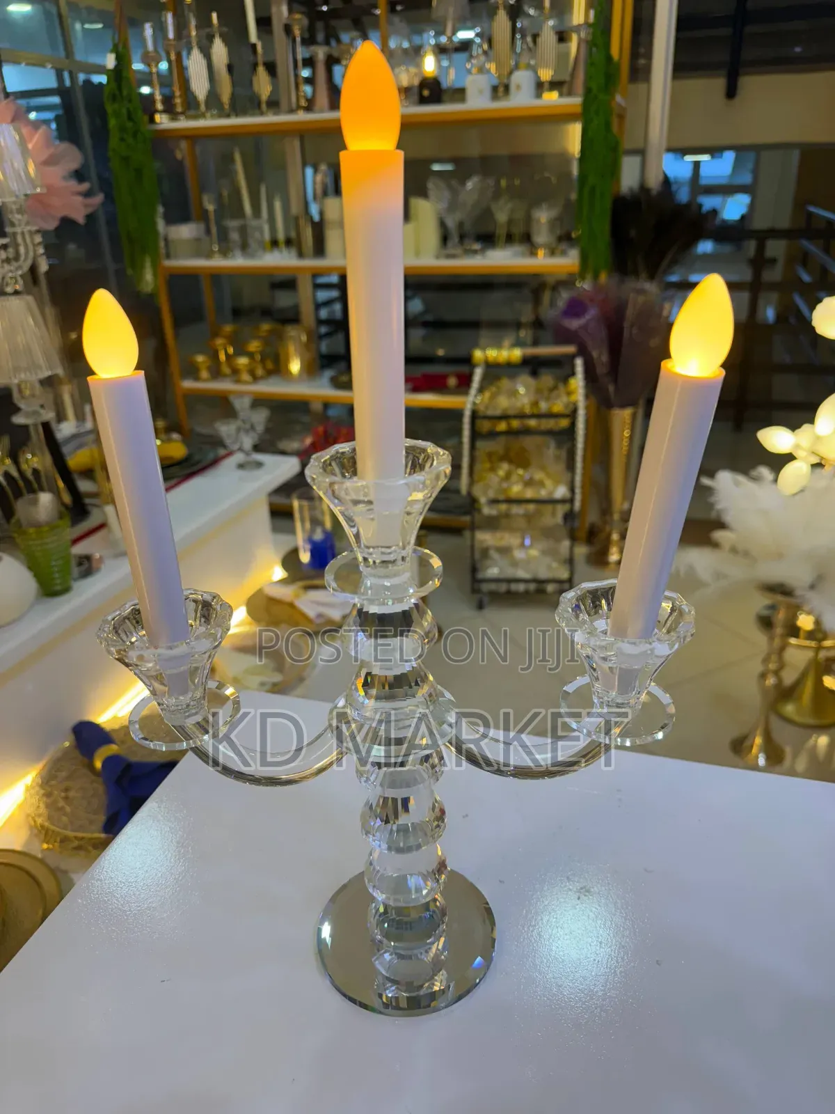 Led Candles With Stand
