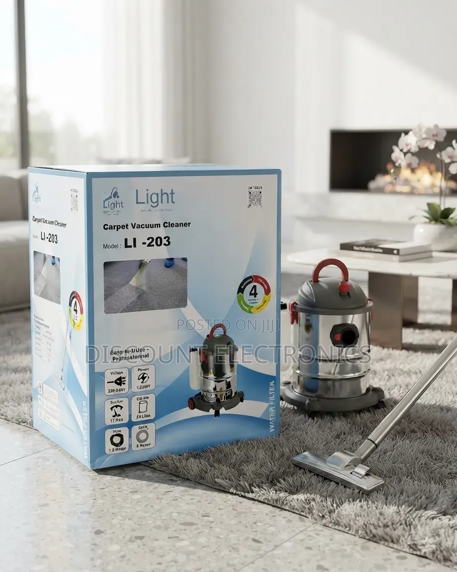 Light LI203 4in1 Professional Carpet Vacum Cleaner Water Filter System