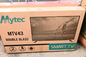 Mytec TV 43" Smart Android TV – Double Glass Design | New Arrival |