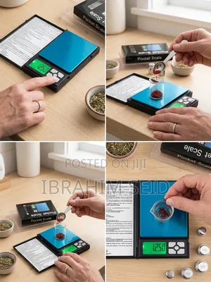 Digital Pocket Scaleትክክለኛ የዲጂታል ግራም ሚዛን