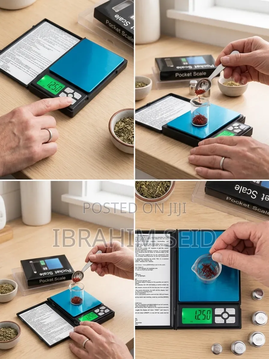 Digital Pocket Scaleትክክለኛ የዲጂታል ግራም ሚዛን