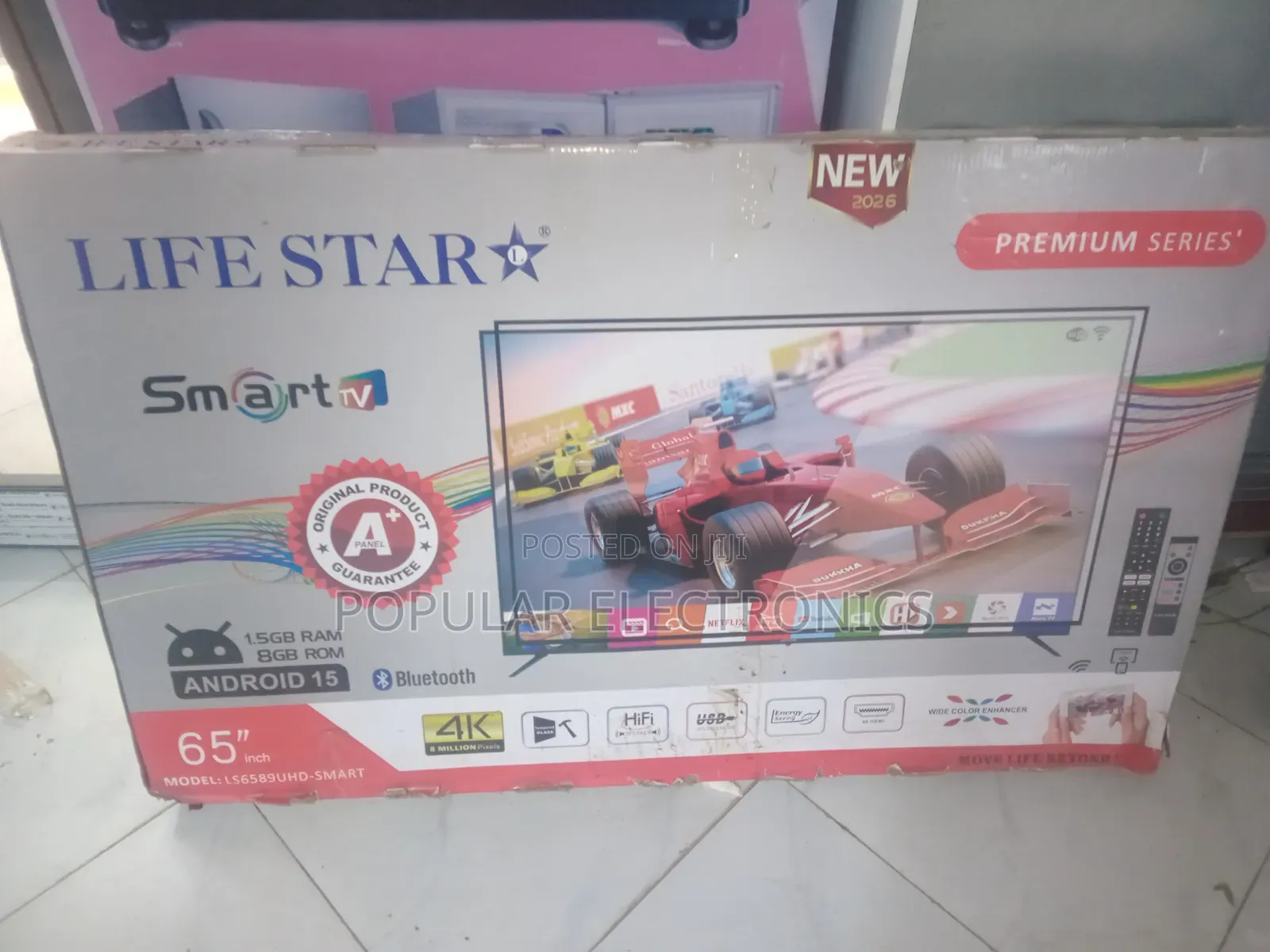 Life Star TV 65inchi Smart Android TV