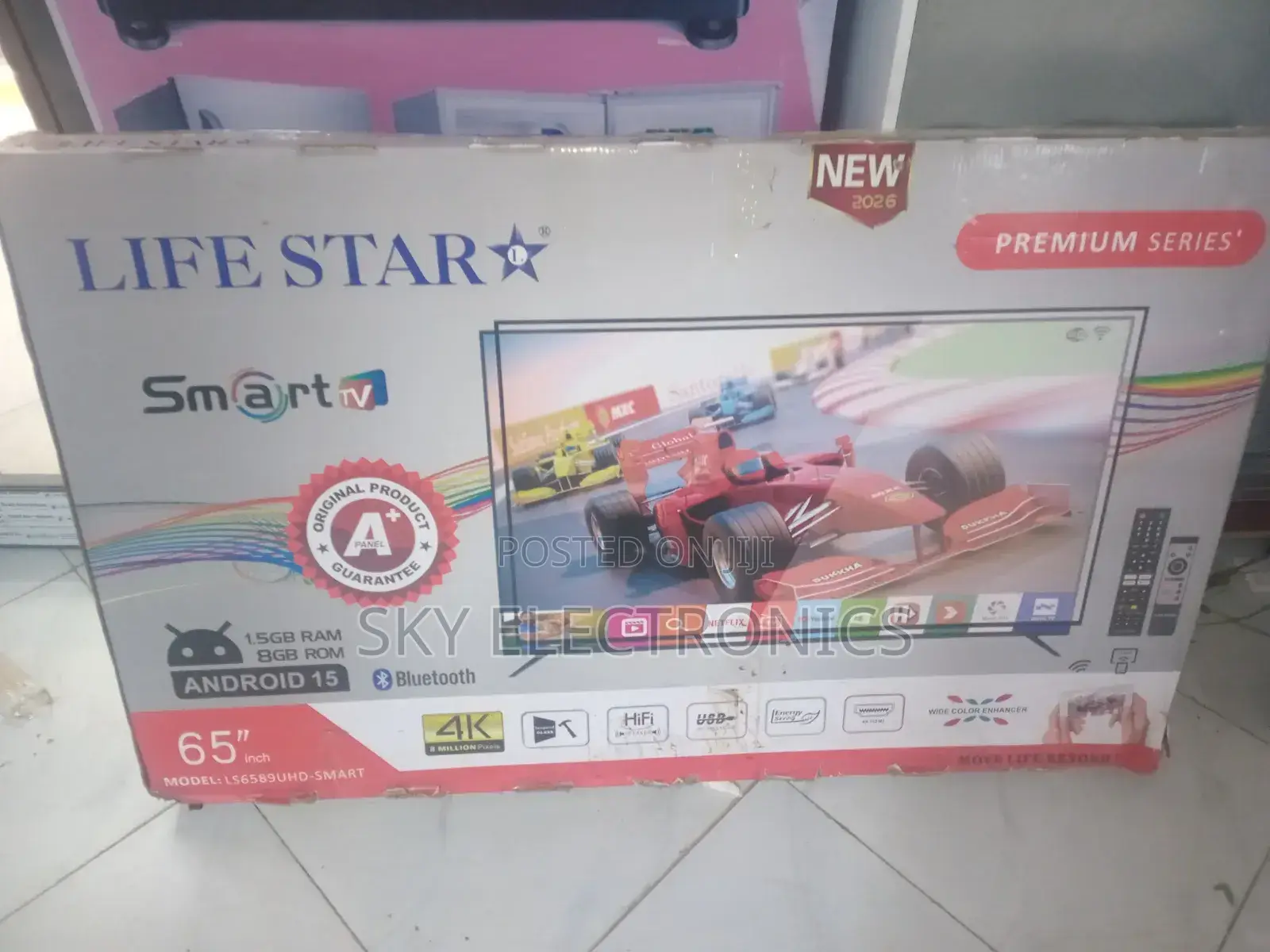 Life Star TV 65inchi Smart Android TV