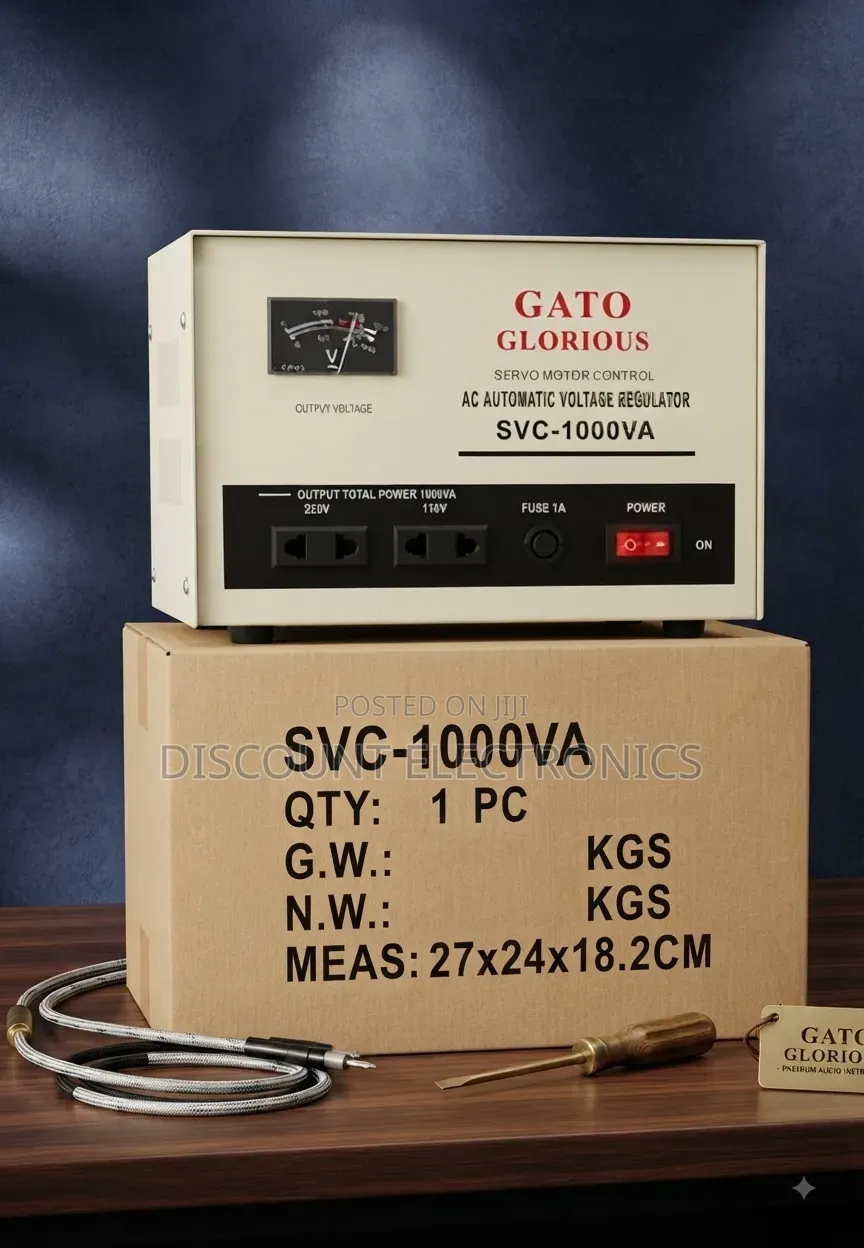 Gato Glorious SVC-1000va AC Automatic Voltage Regulator