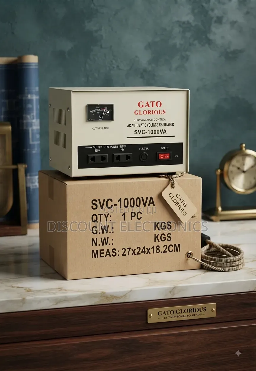 Gato Glorious SVC-1000va AC Automatic Voltage Regulator