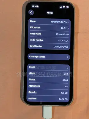 Apple iPhone 15 Pro 128 GB Silver
