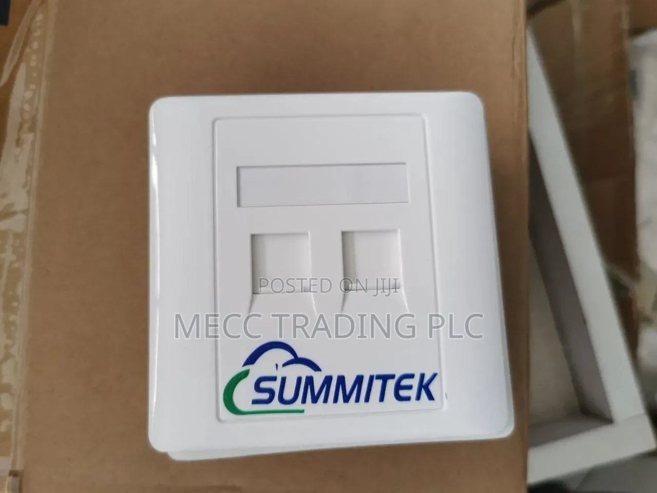 Double Walloutlet / Faceplate