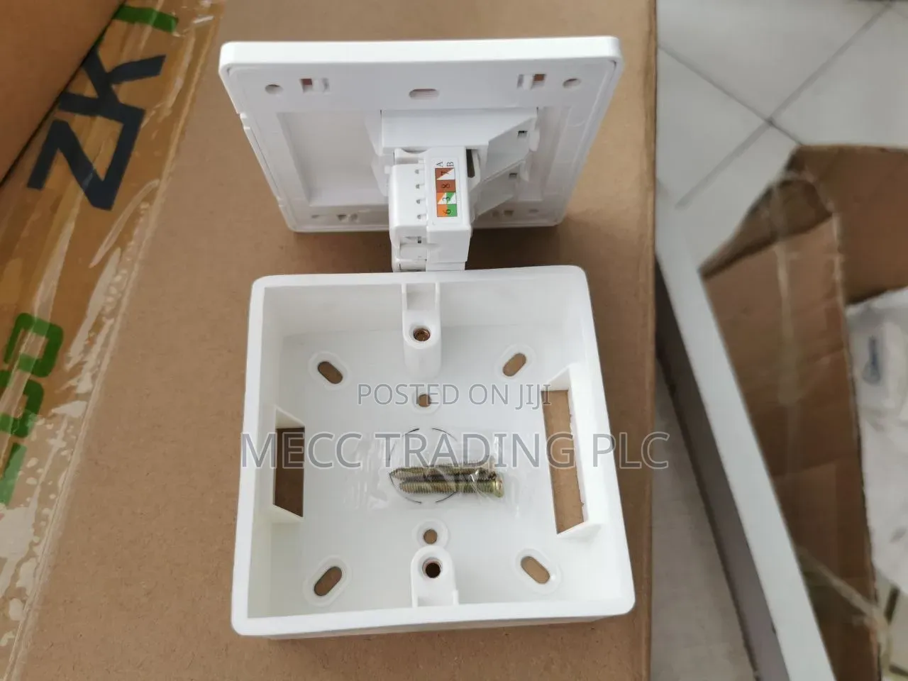 Double Walloutlet / Faceplate