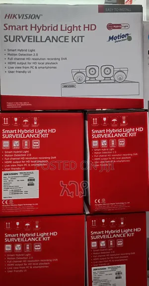 Hikvision Smart Hybrid 4 Channel Kit Security Camera