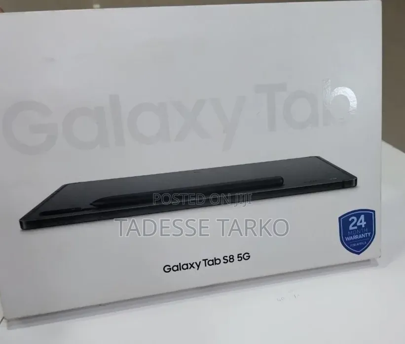 New Samsung Galaxy Tab S8 256 GB Gray