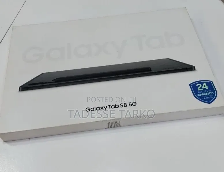 New Samsung Galaxy Tab S8 256 GB Gray
