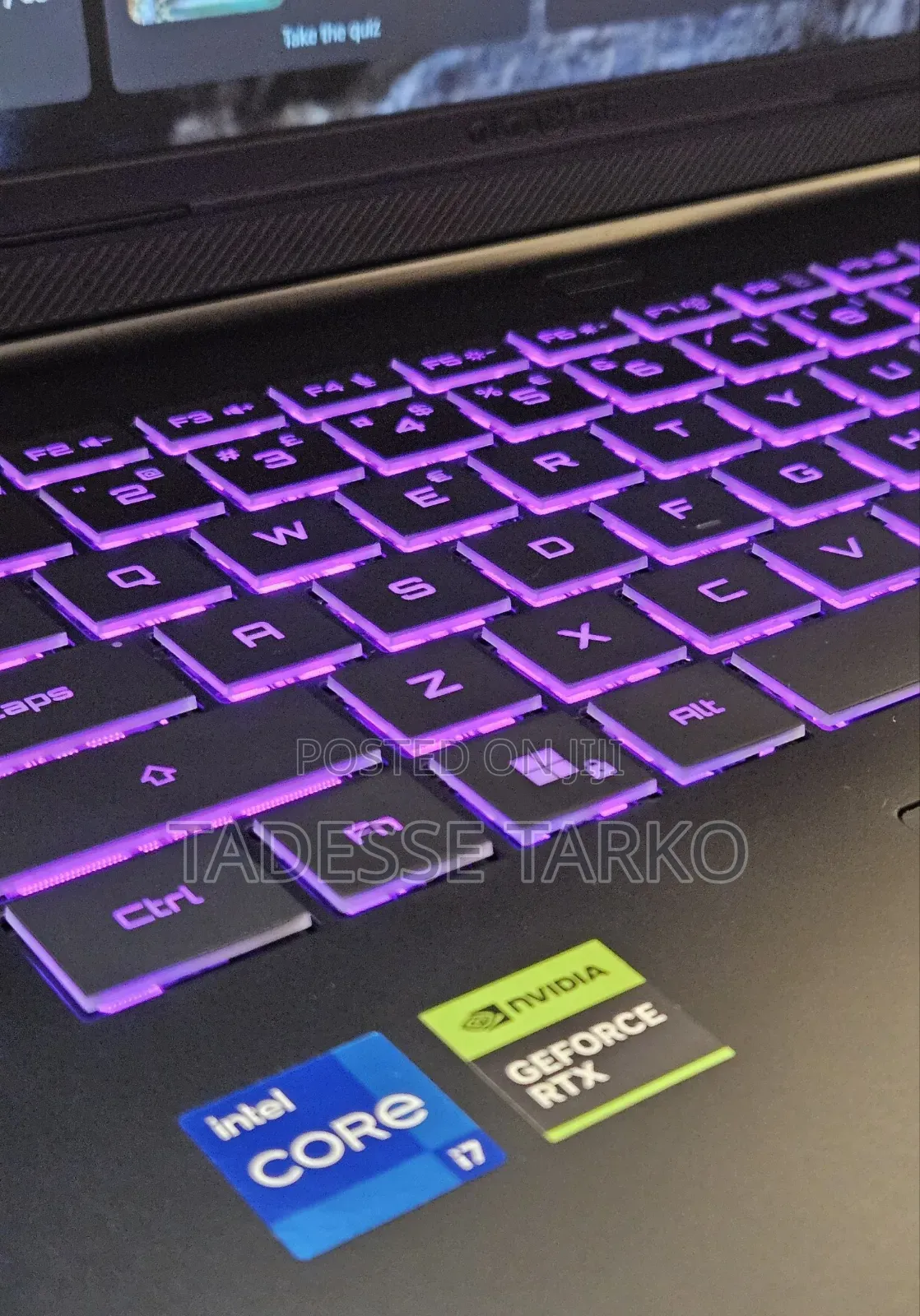 New Laptop Gigabyte GAMING A16 16GB Intel Core i7 SSD 1T
