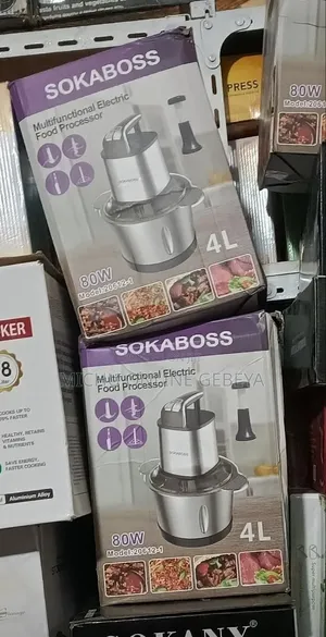 SOKABOSS 4L Electric Food Processor/ Free Delivery