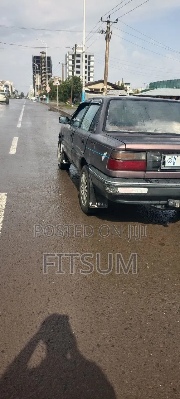 Toyota Corolla 1991 Brown