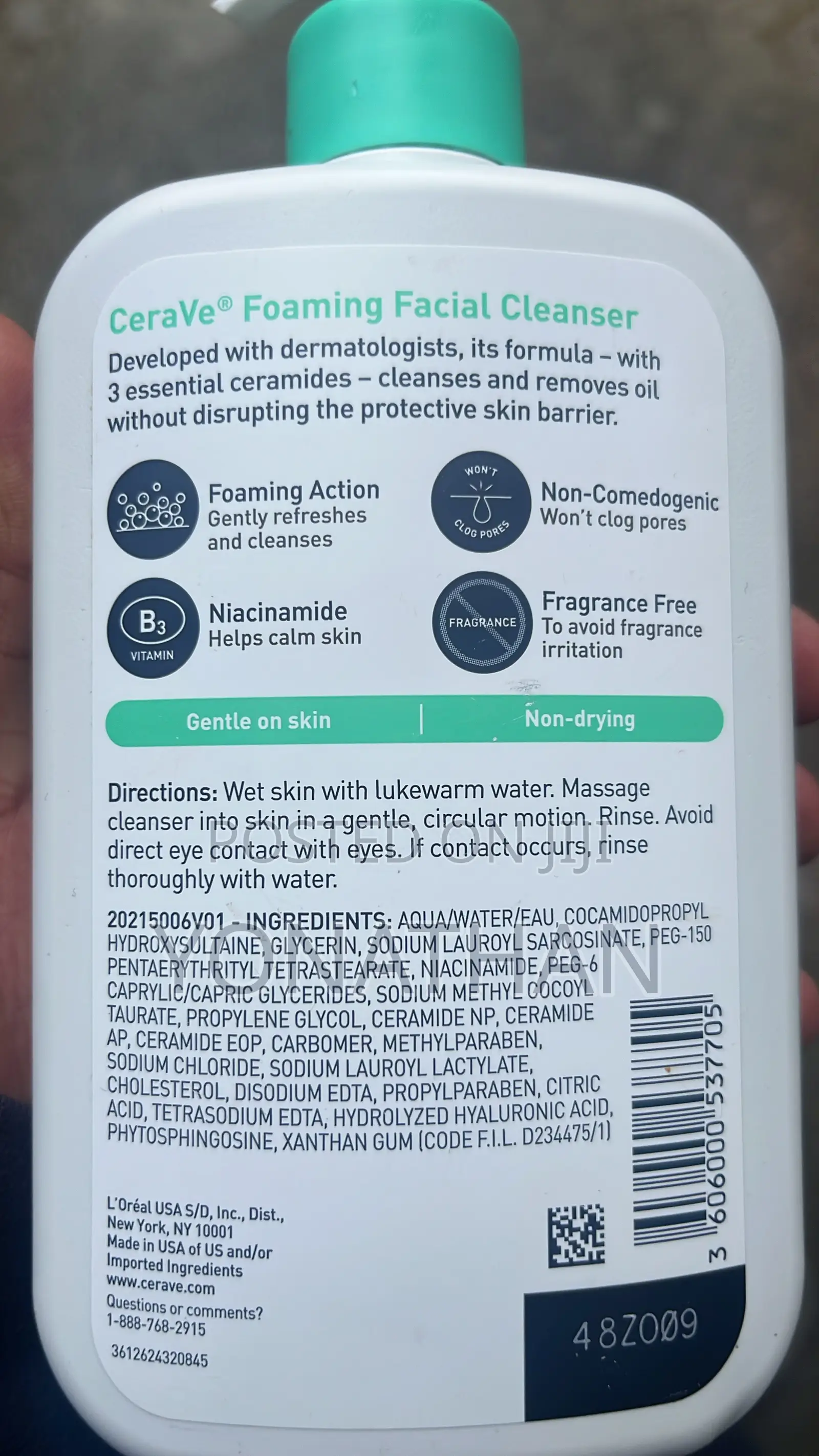 Cerave Foaming Cleanser