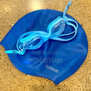 Swimming Cap and Googles