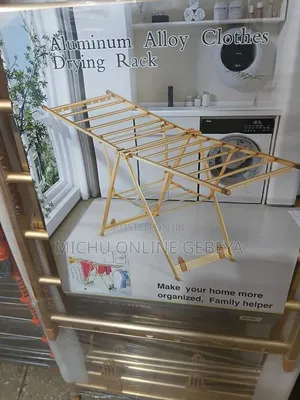 እጅግ በጣም ጥራቱን የጠበቀ PREMIUM DRYING RACK (ALUMINUM ALLOY)/ Free Delivery