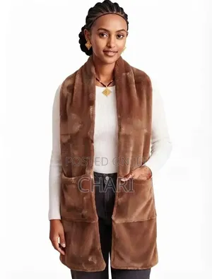 ከፈር የተሰራ ስካርፍ