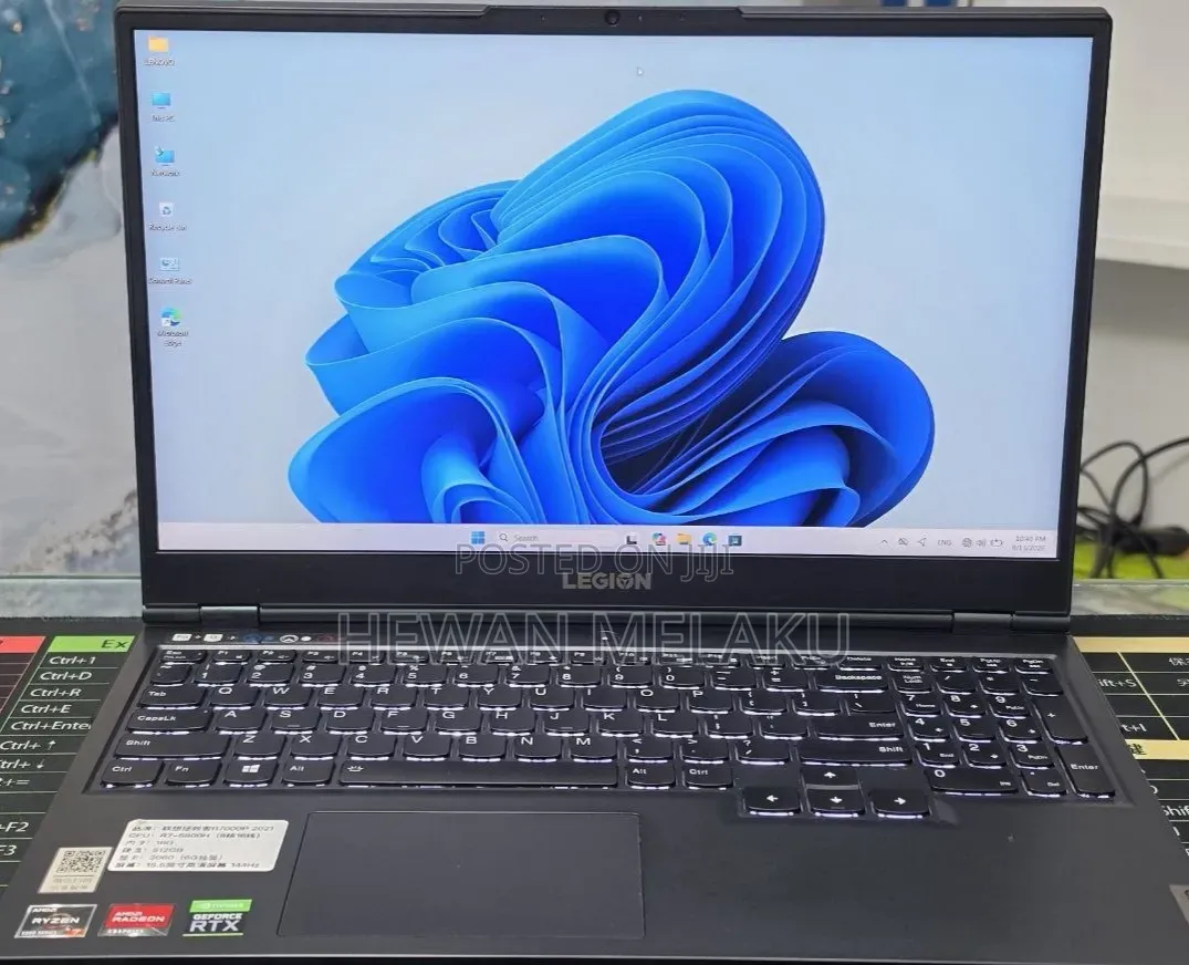 New Laptop Lenovo Legion 5 16GB AMD Ryzen 7 SSD 512GB