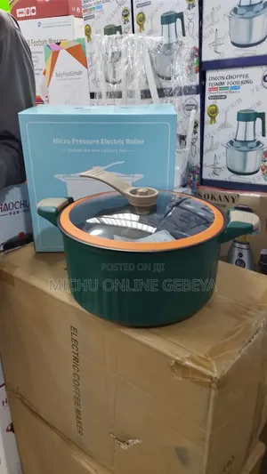 Micro Pressure Electric Boiler ዘመናዊ 28Cm የኤሌክትሪክ ድስት / Free Delivery