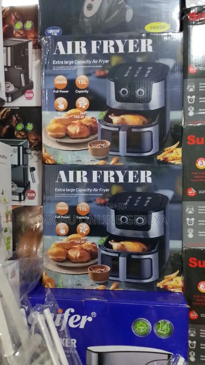 Digital Air Fryer Capacity 15 Liters/ Free Delivery