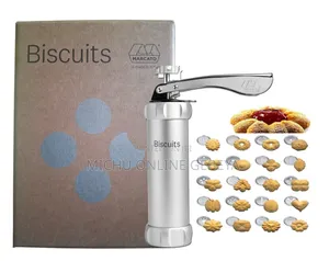 Marcato Biscuit Maker Cookie Press, Includes 20 Disc/ Free Delivery