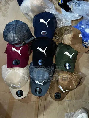 Puma and Nike 3D EmbroidereTrucker Caps