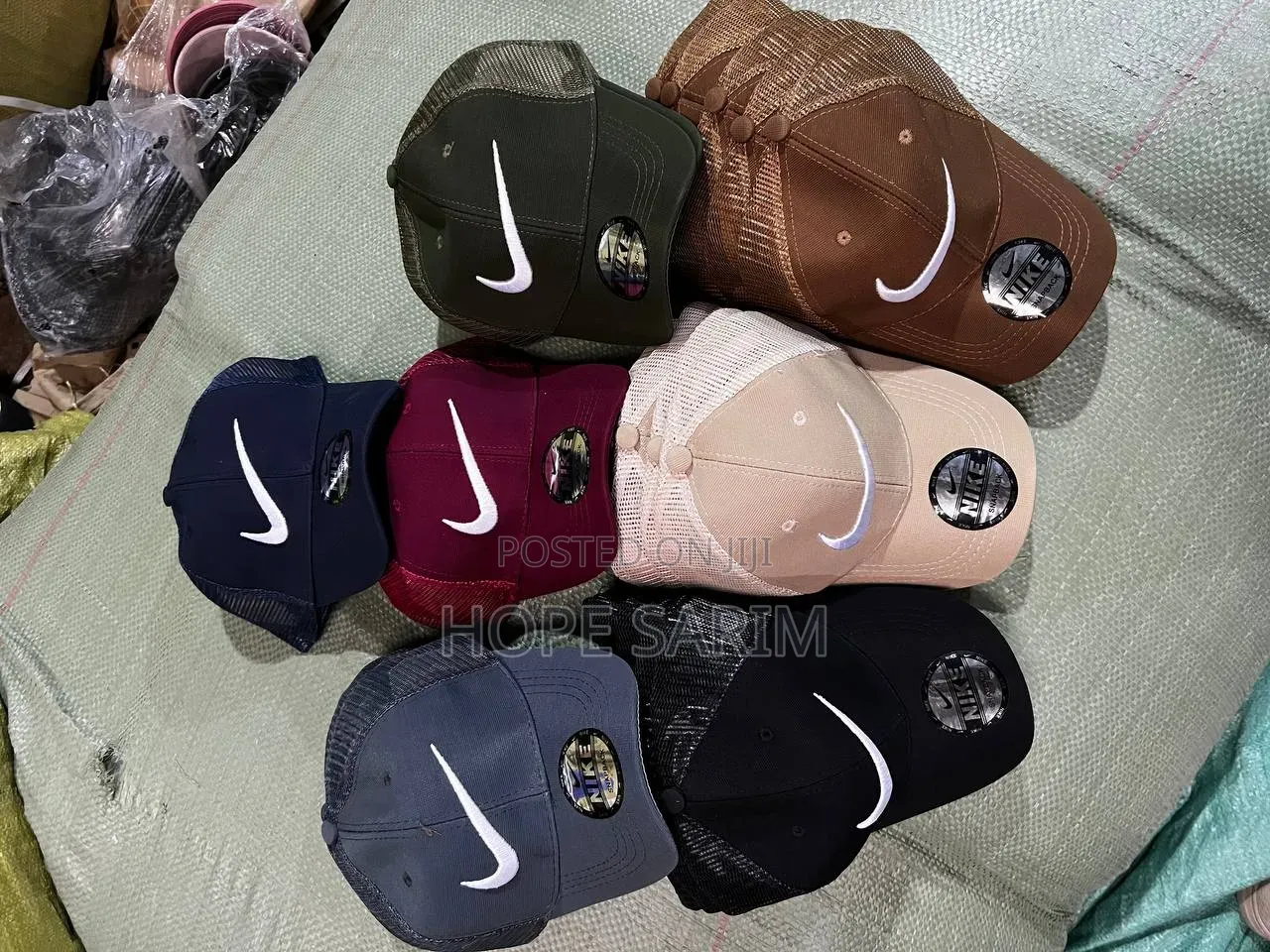 Puma and Nike 3D EmbroidereTrucker Caps