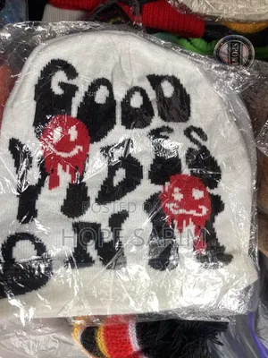 Y2K Streetwear Graphic Knit Beanies