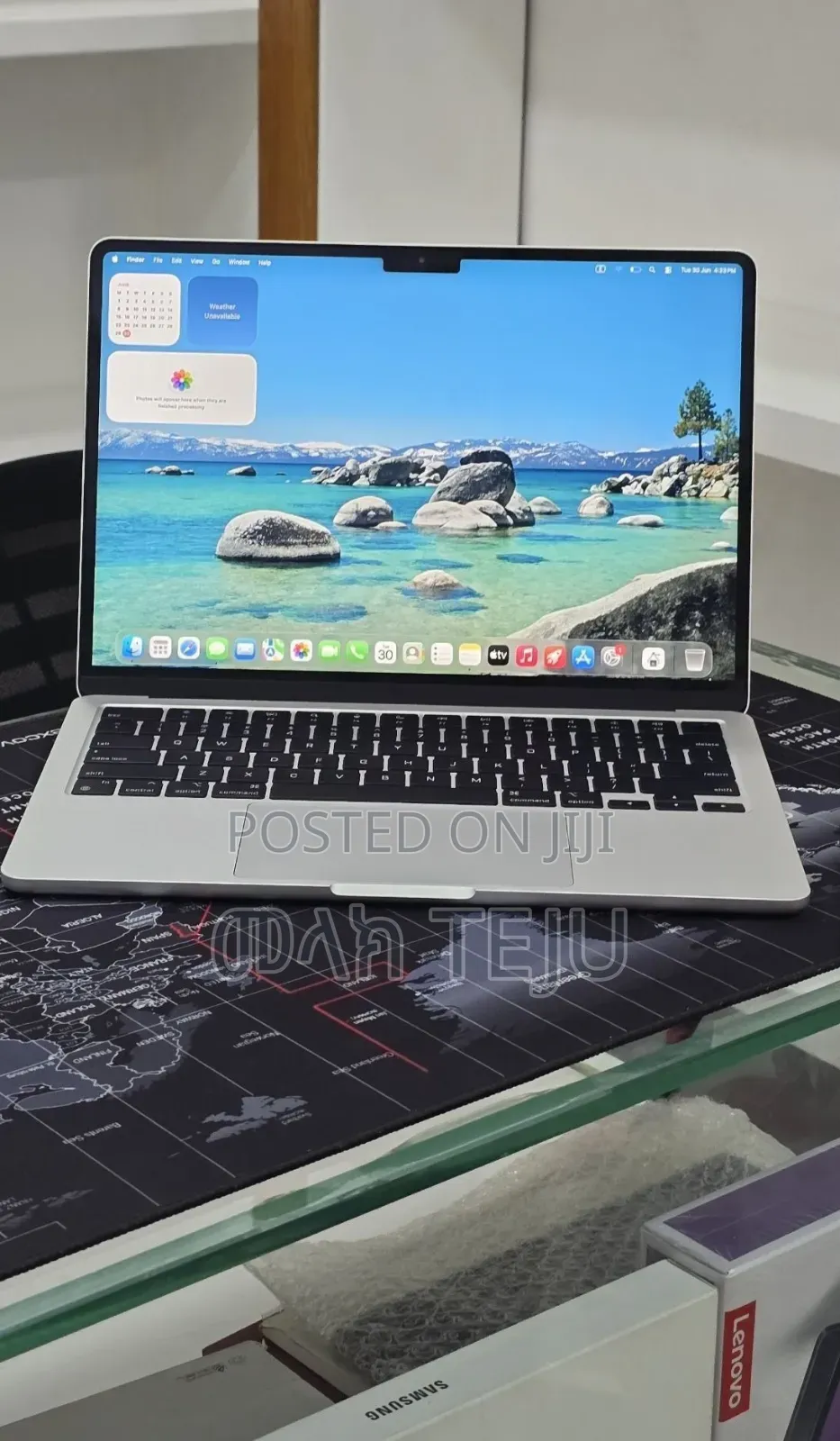 New Laptop Apple MacBook Air 2024 M3 16GB Apple M3 SSD 256GB