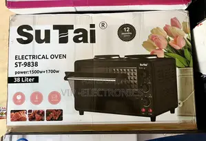 SuTai Mini Oven 38Litet Electric Oven Featuring Powerful 1500W + 1700W