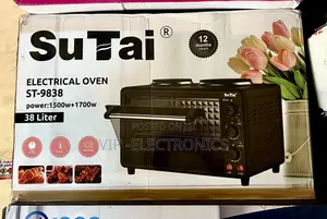 SuTai Mini Oven 38Litet Electric Oven Featuring Powerful 1500W + 1700W