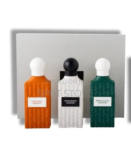 Ibraq Gray Diamond Perfume Set