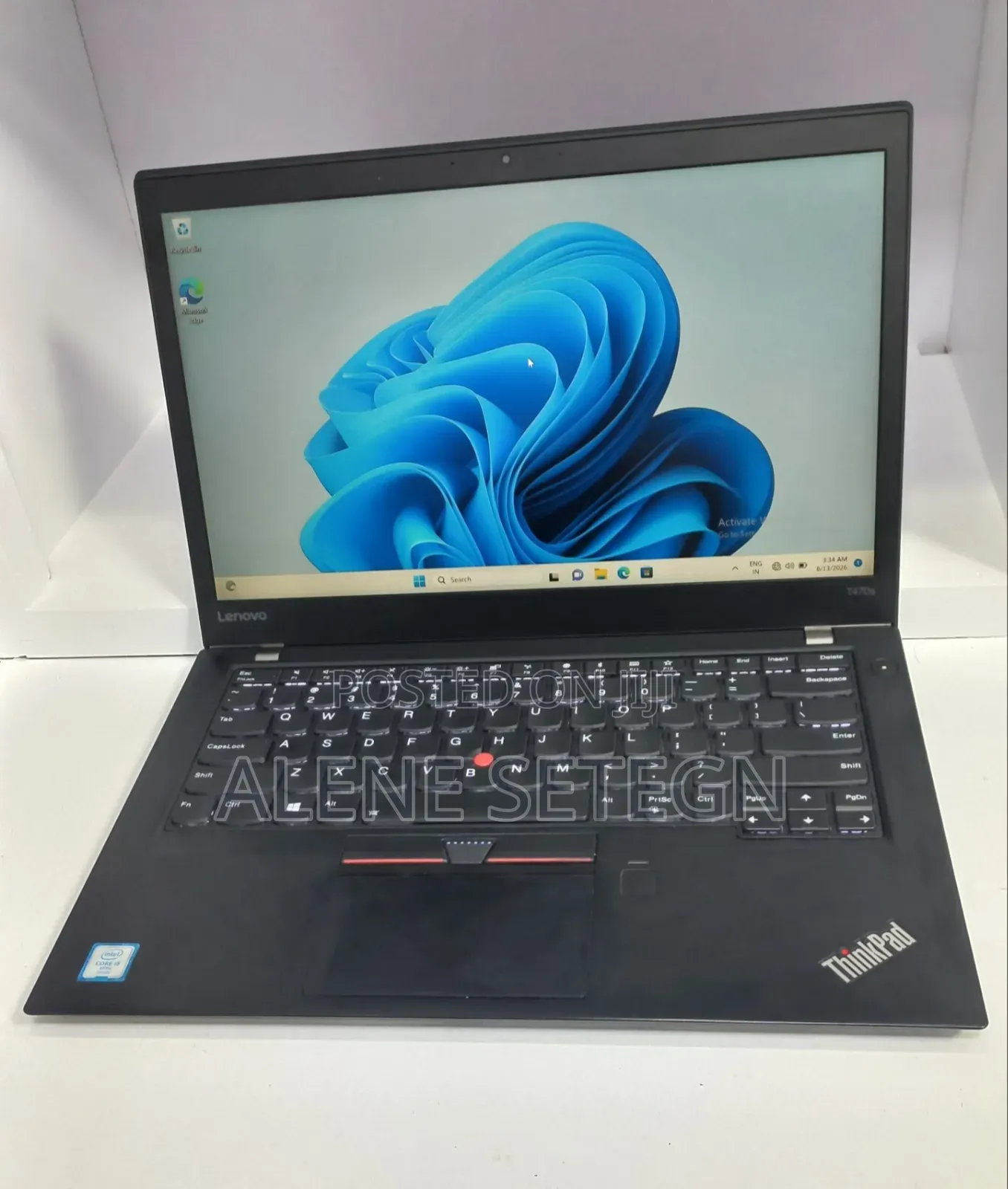 New Laptop Lenovo ThinkPad T470s 8GB Intel Core i5 SSD 256GB