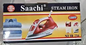 Saachi Steam Iron With a Ceramic Soleplate የልብስ መተኮሻ ( ካውያ)