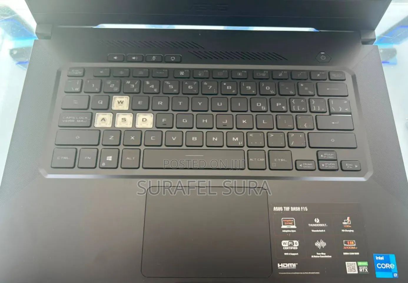 New Laptop Asus TUF Gaming A15 16GB Intel Core i7 SSD 512GB