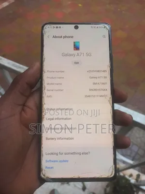 Samsung Galaxy A71 5G 128 GB Black
