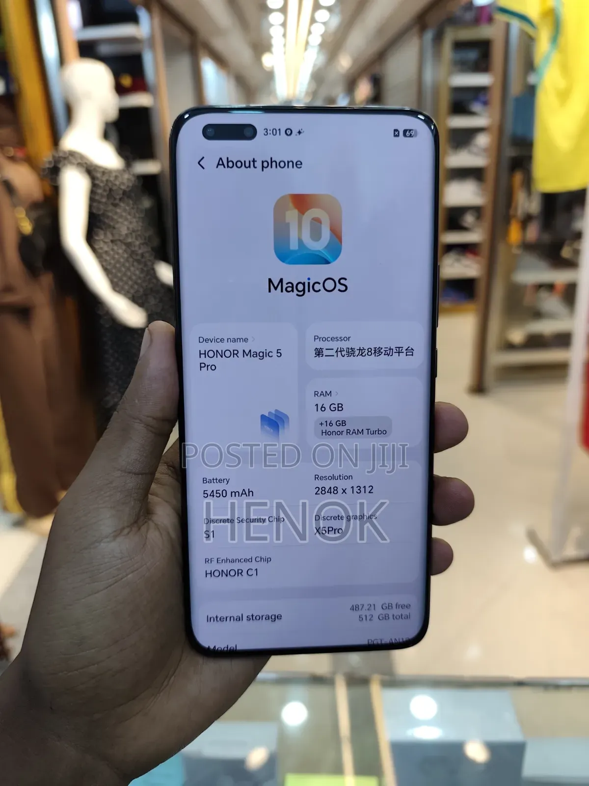 Honor Magic5 Pro 512 GB Black