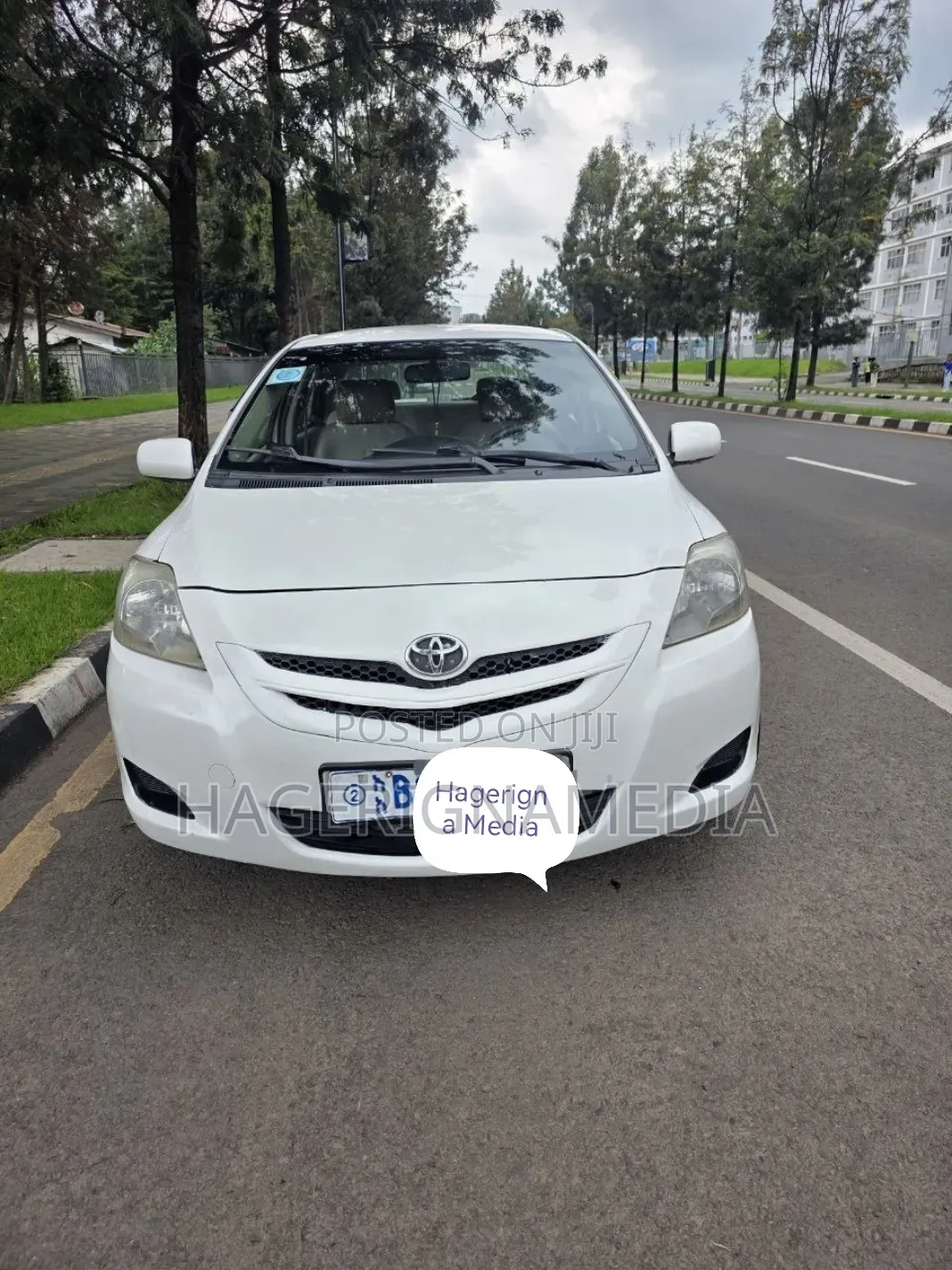 Toyota Yaris 2008 White