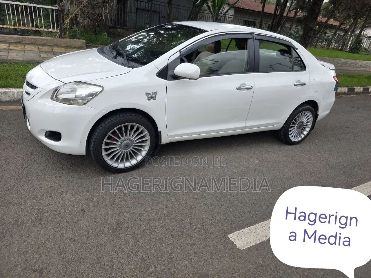 Toyota Yaris 2008 White