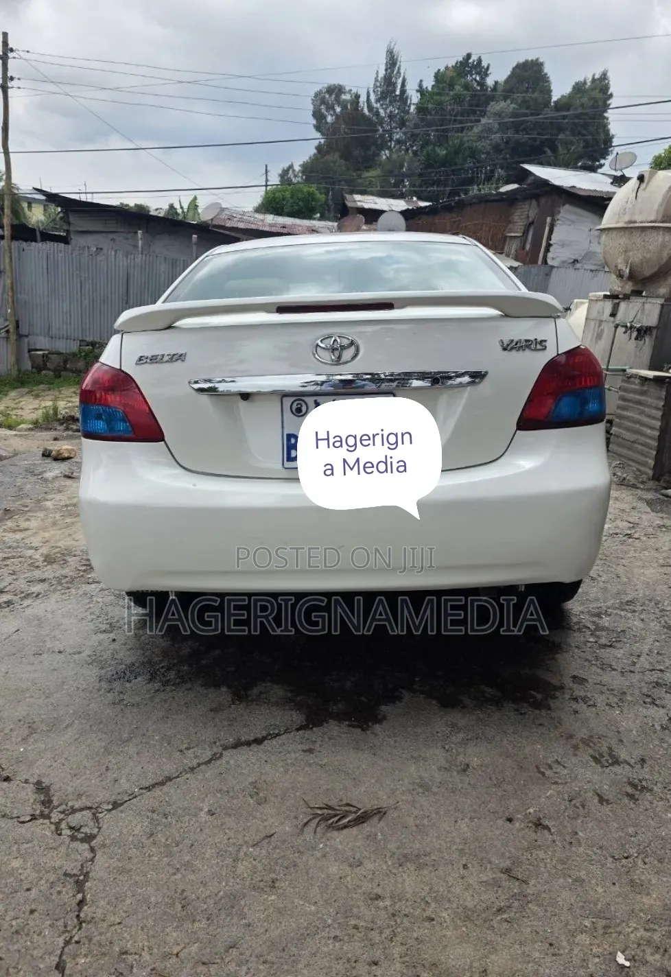 Toyota Yaris 2008 White