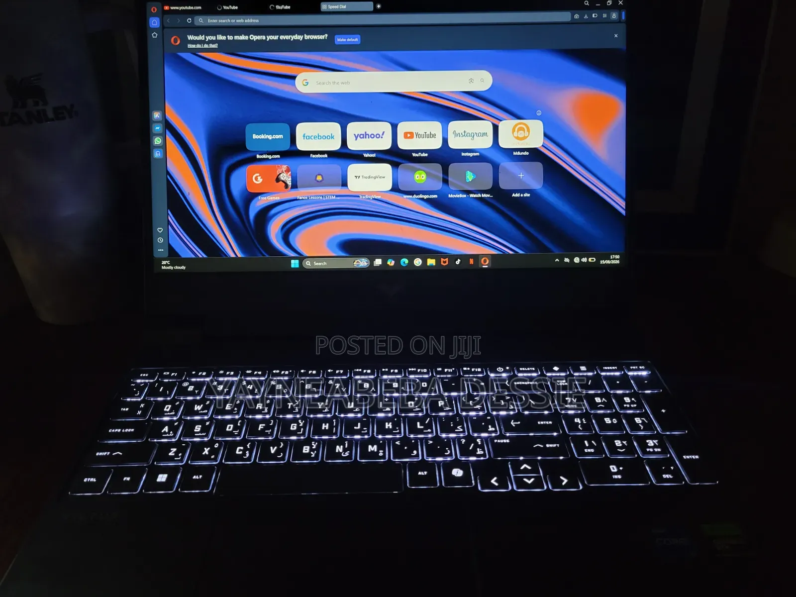Laptop HP 15-f272wm 16GB Intel Core i5 SSHD (Hybrid) 500GB