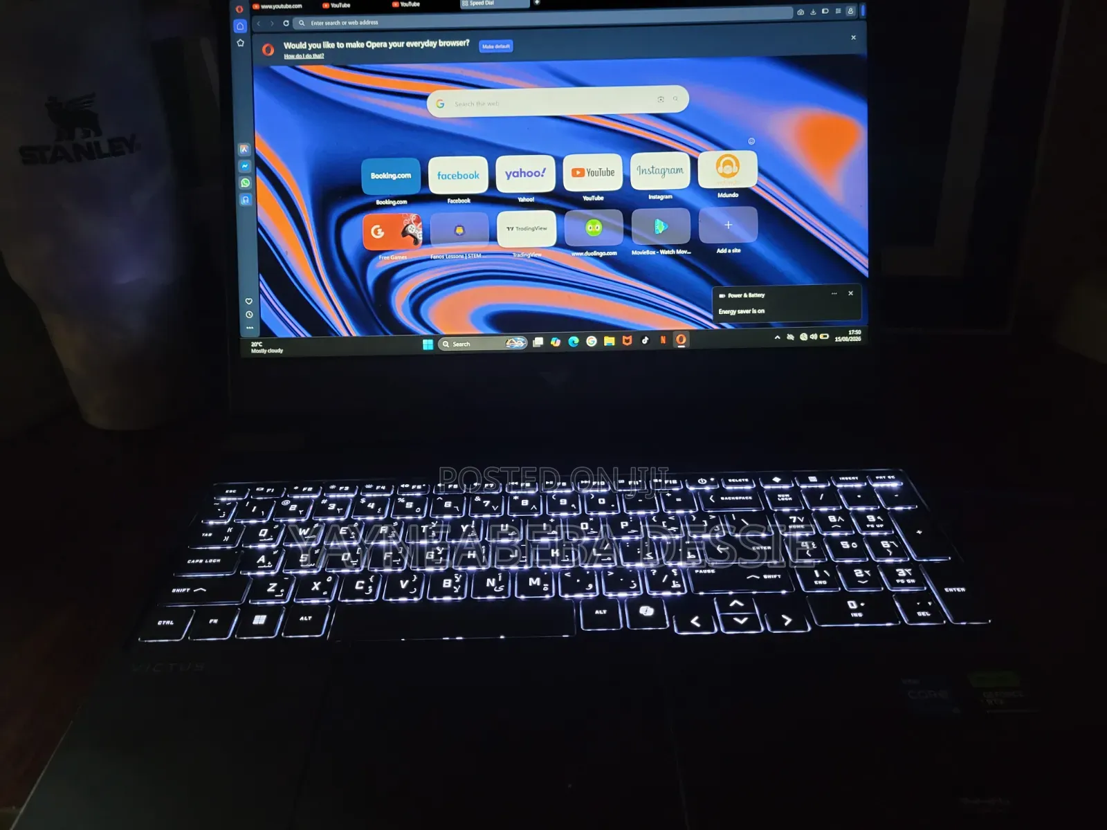 Laptop HP 15-f272wm 16GB Intel Core i5 SSHD (Hybrid) 500GB